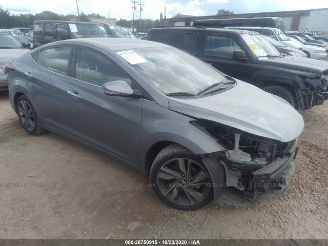 HYUNDAI ELANTRA 2014 kmhdh4ae4eu085321