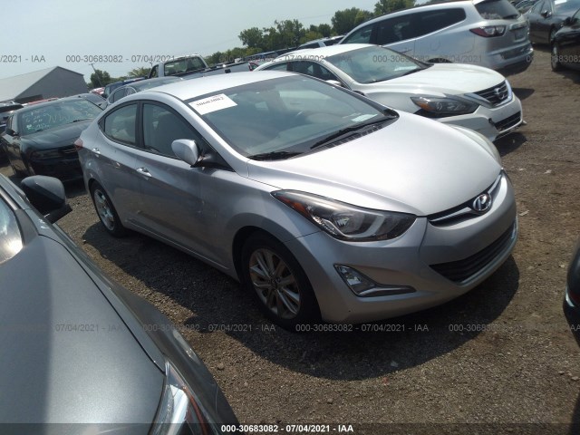 HYUNDAI ELANTRA 2014 kmhdh4ae4eu085707