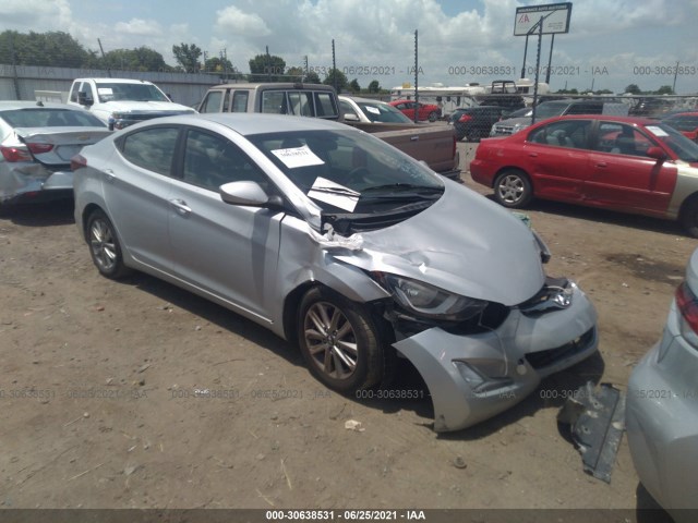 HYUNDAI ELANTRA 2014 kmhdh4ae4eu097551