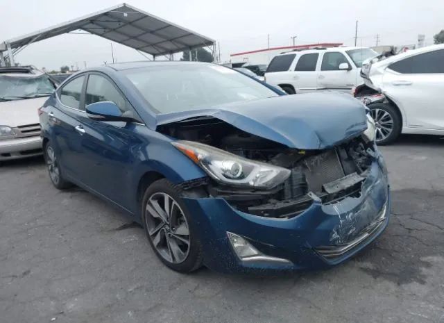 HYUNDAI ELANTRA 2014 kmhdh4ae4eu107303