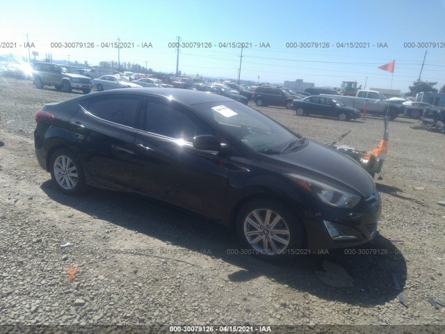 HYUNDAI ELANTRA 2014 kmhdh4ae4eu109326