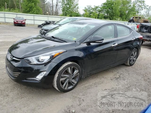 HYUNDAI ELANTRA 2014 kmhdh4ae4eu113327