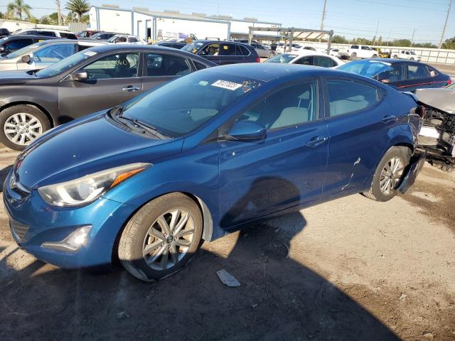 HYUNDAI ELANTRA 2014 kmhdh4ae4eu117541