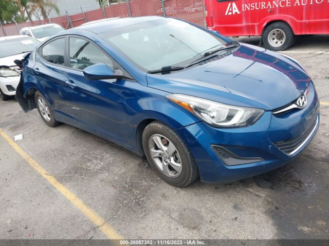 HYUNDAI ELANTRA 2014 kmhdh4ae4eu120407