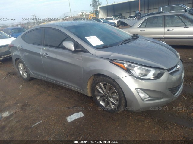 HYUNDAI ELANTRA 2014 kmhdh4ae4eu145288