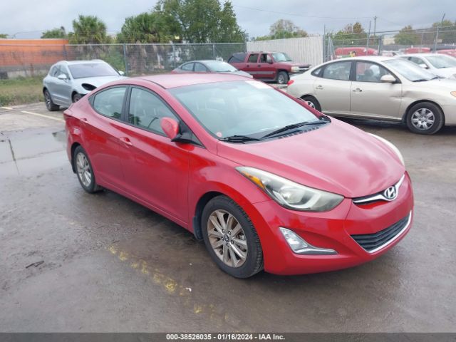 HYUNDAI ELANTRA 2014 kmhdh4ae4eu151138