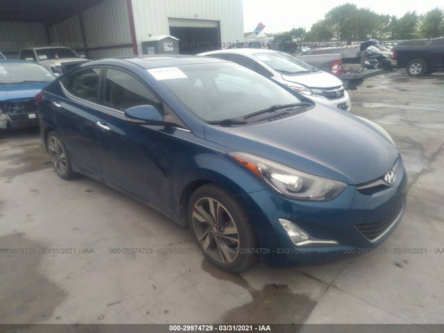 HYUNDAI ELANTRA 2014 kmhdh4ae4eu157585