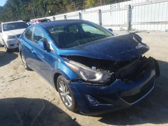 HYUNDAI ELANTRA 2014 kmhdh4ae4eu160230