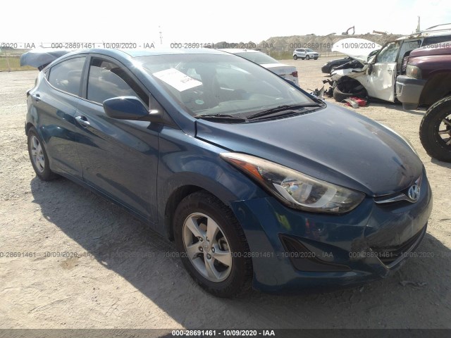 HYUNDAI ELANTRA 2014 kmhdh4ae4eu161734