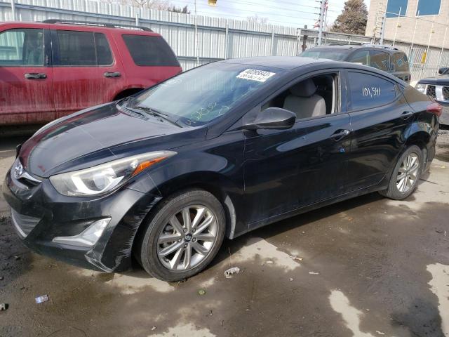 HYUNDAI ELANTRA SE 2014 kmhdh4ae4eu165041