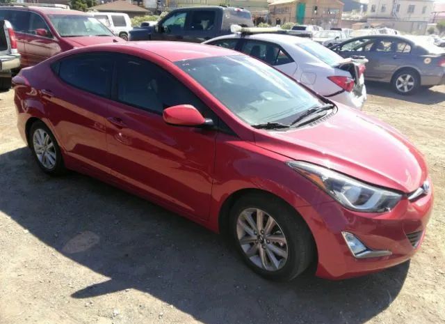 HYUNDAI ELANTRA 2014 kmhdh4ae4eu167789