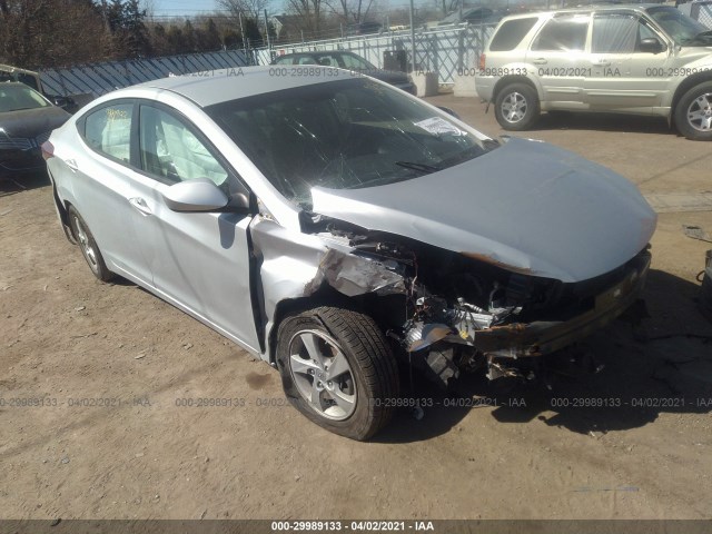 HYUNDAI ELANTRA 2014 kmhdh4ae4eu184883