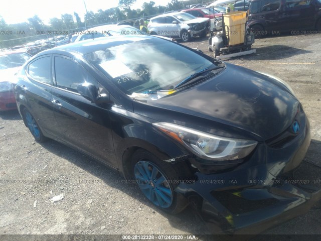 HYUNDAI ELANTRA 2014 kmhdh4ae4eu203769