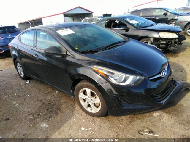 HYUNDAI ELANTRA 2014 kmhdh4ae4eu217204