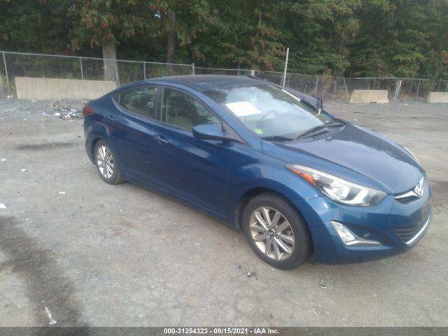 HYUNDAI ELANTRA 2015 kmhdh4ae4fu222243