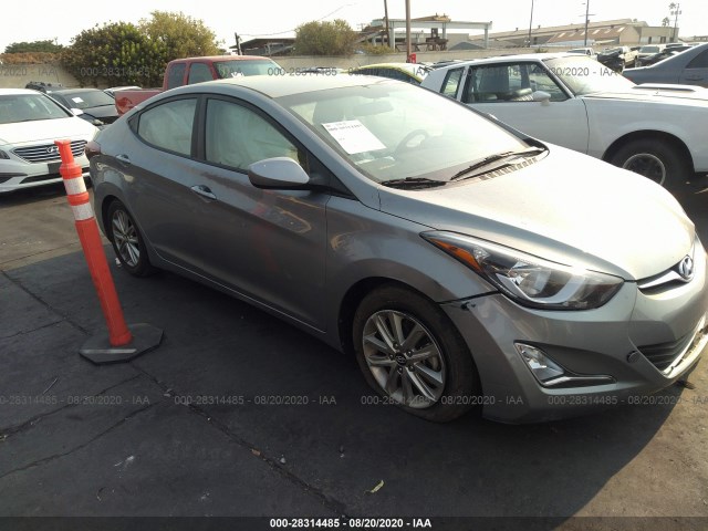 HYUNDAI ELANTRA 2015 kmhdh4ae4fu224459