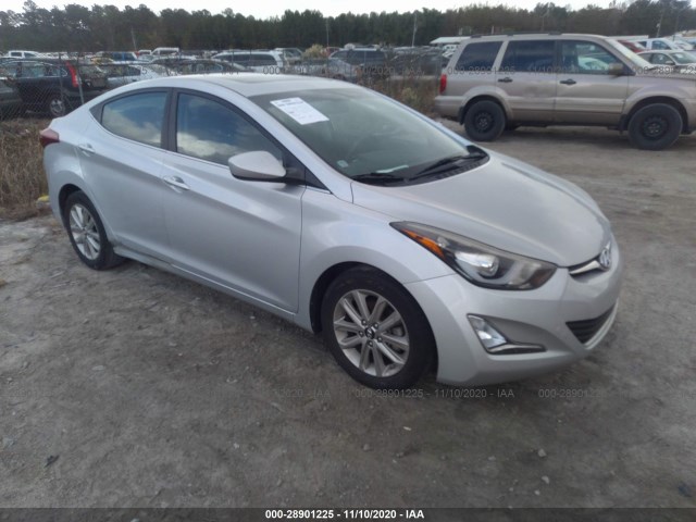 HYUNDAI ELANTRA 2015 kmhdh4ae4fu226406