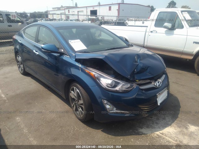 HYUNDAI ELANTRA 2015 kmhdh4ae4fu258059