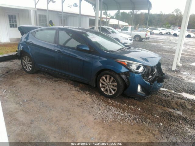 HYUNDAI ELANTRA 2015 kmhdh4ae4fu278084