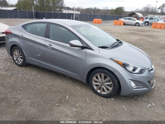 HYUNDAI ELANTRA 2015 kmhdh4ae4fu278098