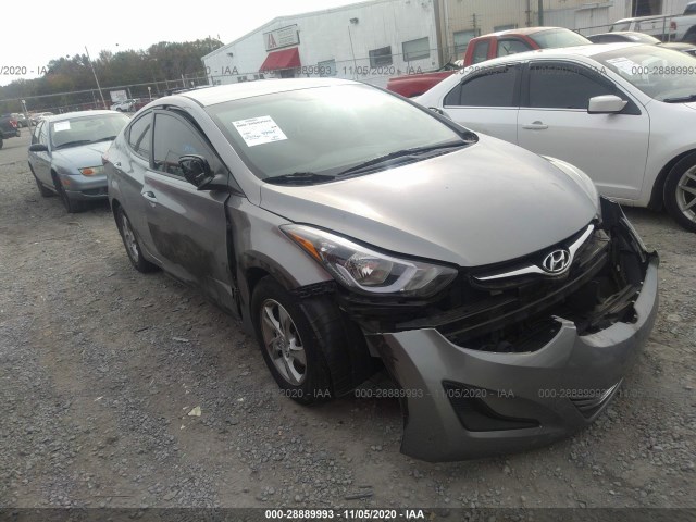 HYUNDAI ELANTRA 2015 kmhdh4ae4fu280871