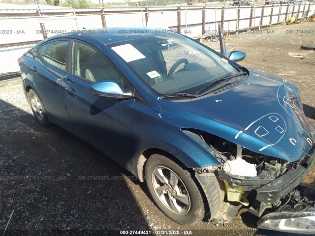 HYUNDAI ELANTRA 2015 kmhdh4ae4fu291689