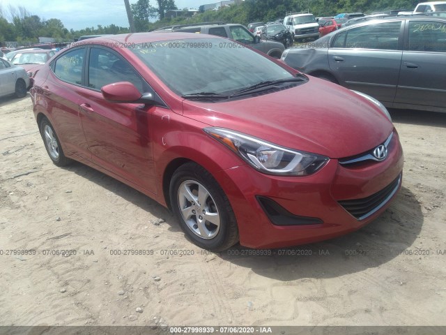 HYUNDAI ELANTRA 2015 kmhdh4ae4fu359103