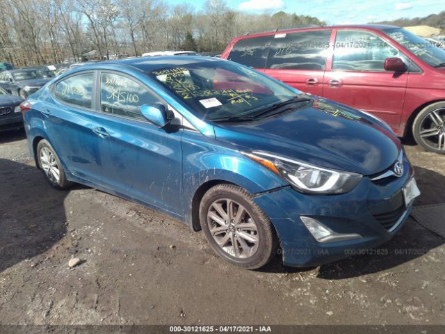 HYUNDAI ELANTRA 2015 kmhdh4ae4fu394580