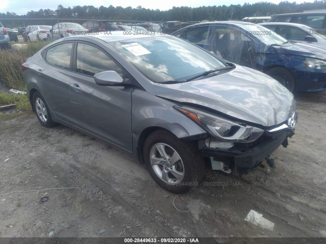 HYUNDAI ELANTRA 2015 kmhdh4ae4fu415993