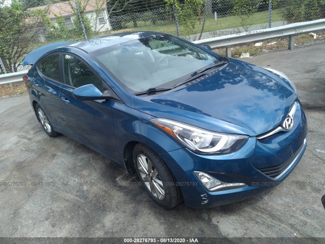 HYUNDAI ELANTRA 2015 kmhdh4ae4fu419784