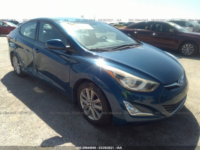 HYUNDAI ELANTRA 2015 kmhdh4ae4fu453269