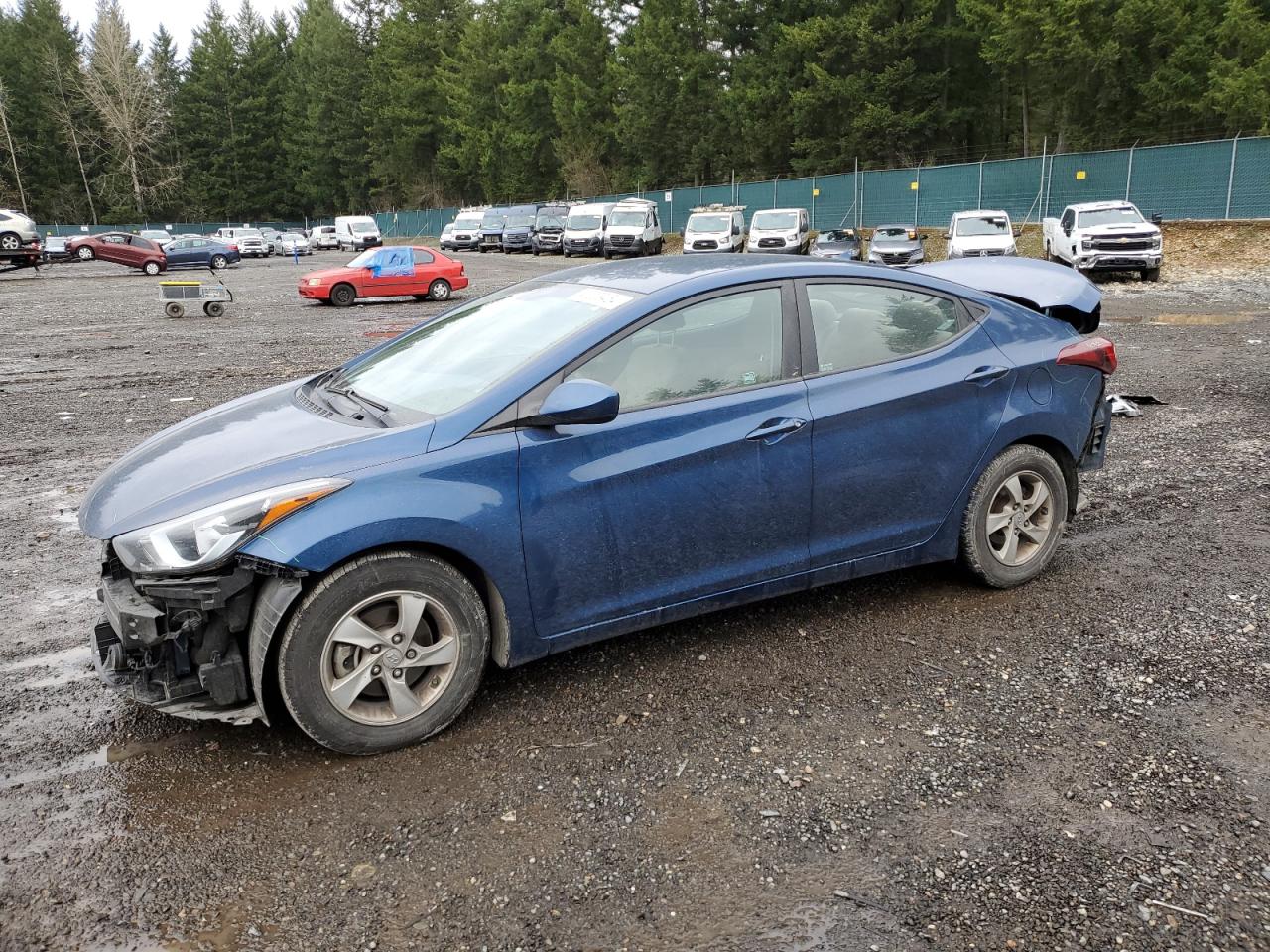 HYUNDAI ELANTRA 2015 kmhdh4ae4fu458116