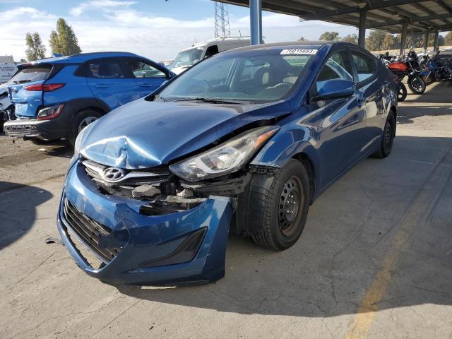 HYUNDAI ELANTRA 2016 kmhdh4ae4gu476665