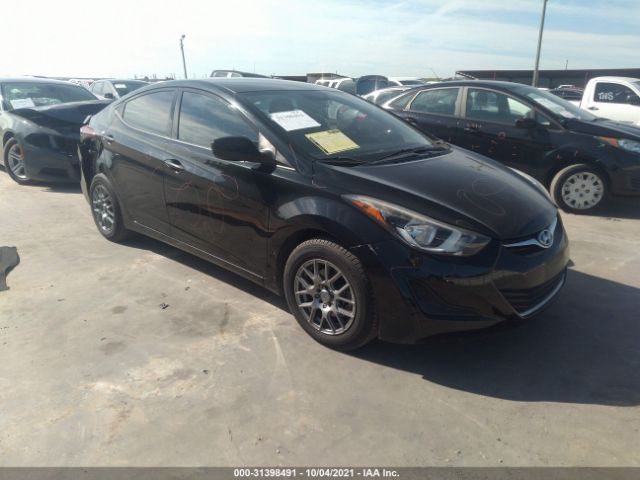 HYUNDAI ELANTRA 2016 kmhdh4ae4gu479422