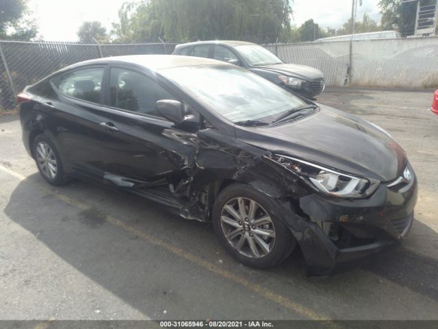 HYUNDAI ELANTRA 2016 kmhdh4ae4gu481364