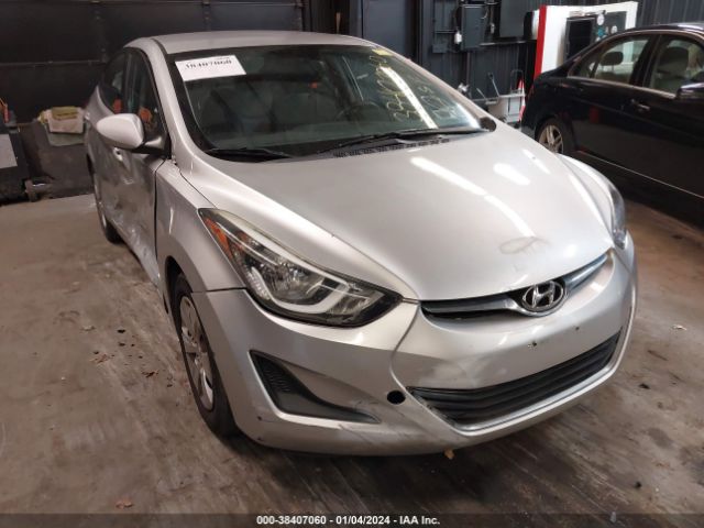 HYUNDAI ELANTRA 2016 kmhdh4ae4gu488105