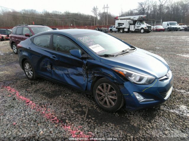 HYUNDAI ELANTRA 2016 kmhdh4ae4gu491439