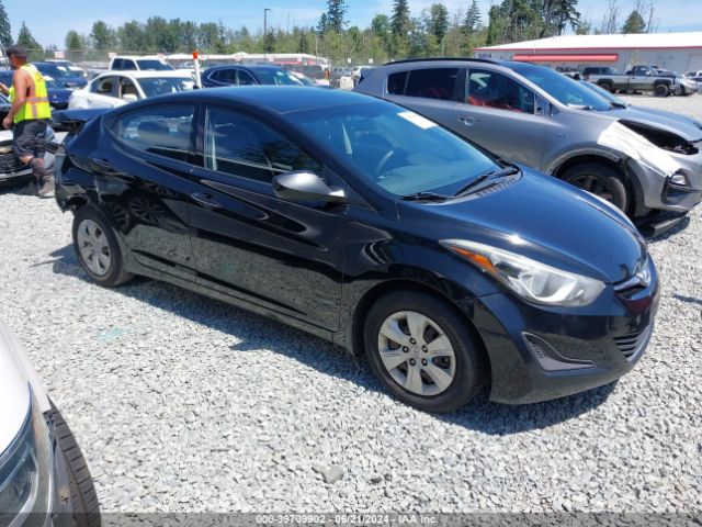 HYUNDAI ELANTRA 2016 kmhdh4ae4gu512189