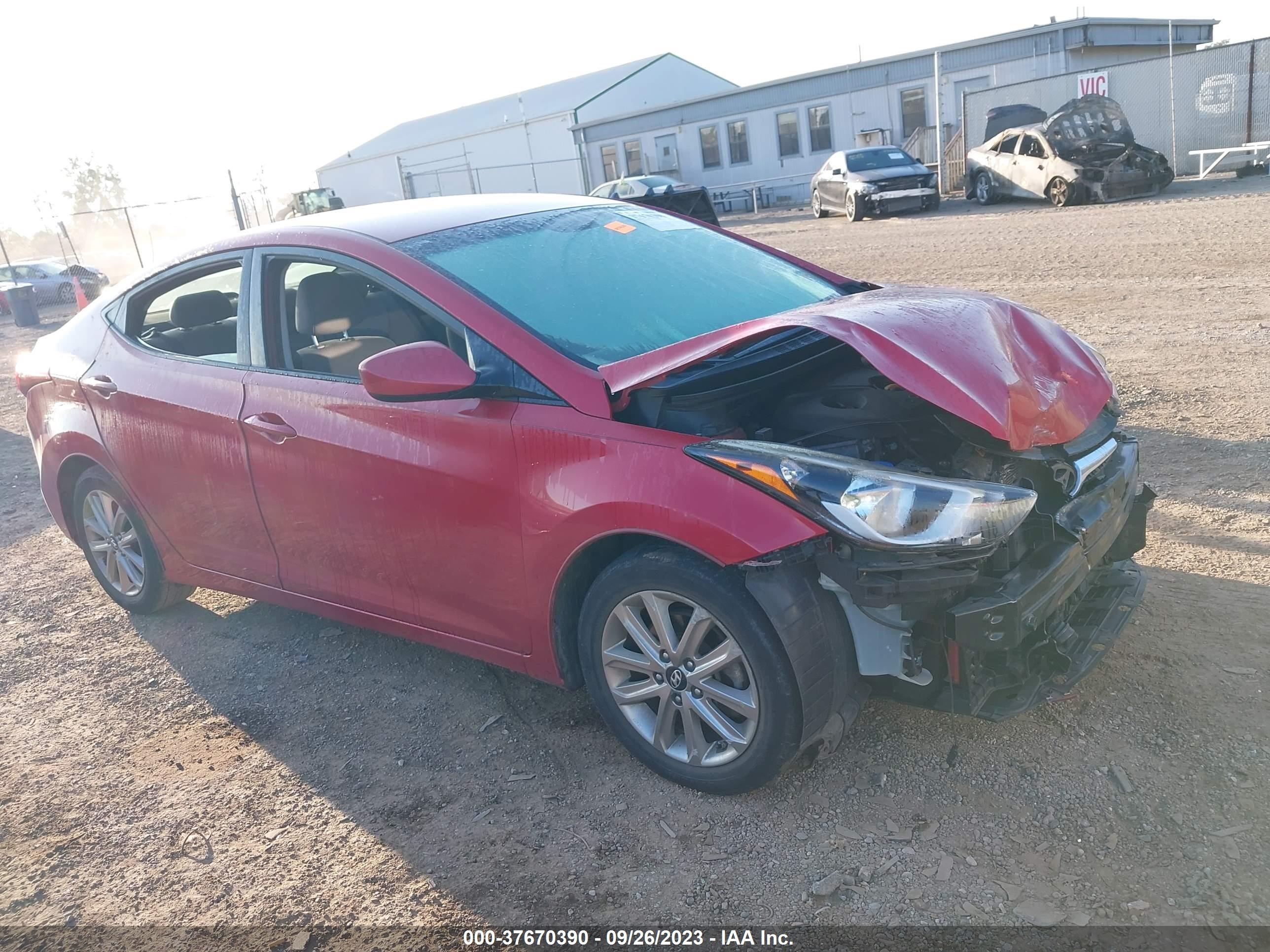 HYUNDAI ELANTRA 2016 kmhdh4ae4gu518221