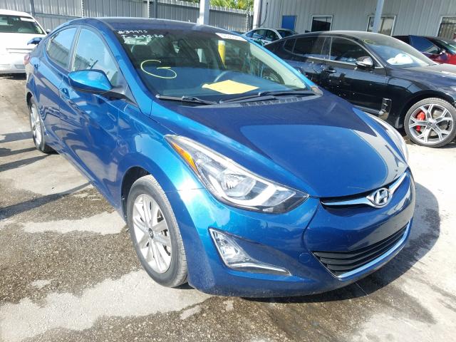 HYUNDAI ELANTRA SE 2016 kmhdh4ae4gu522222