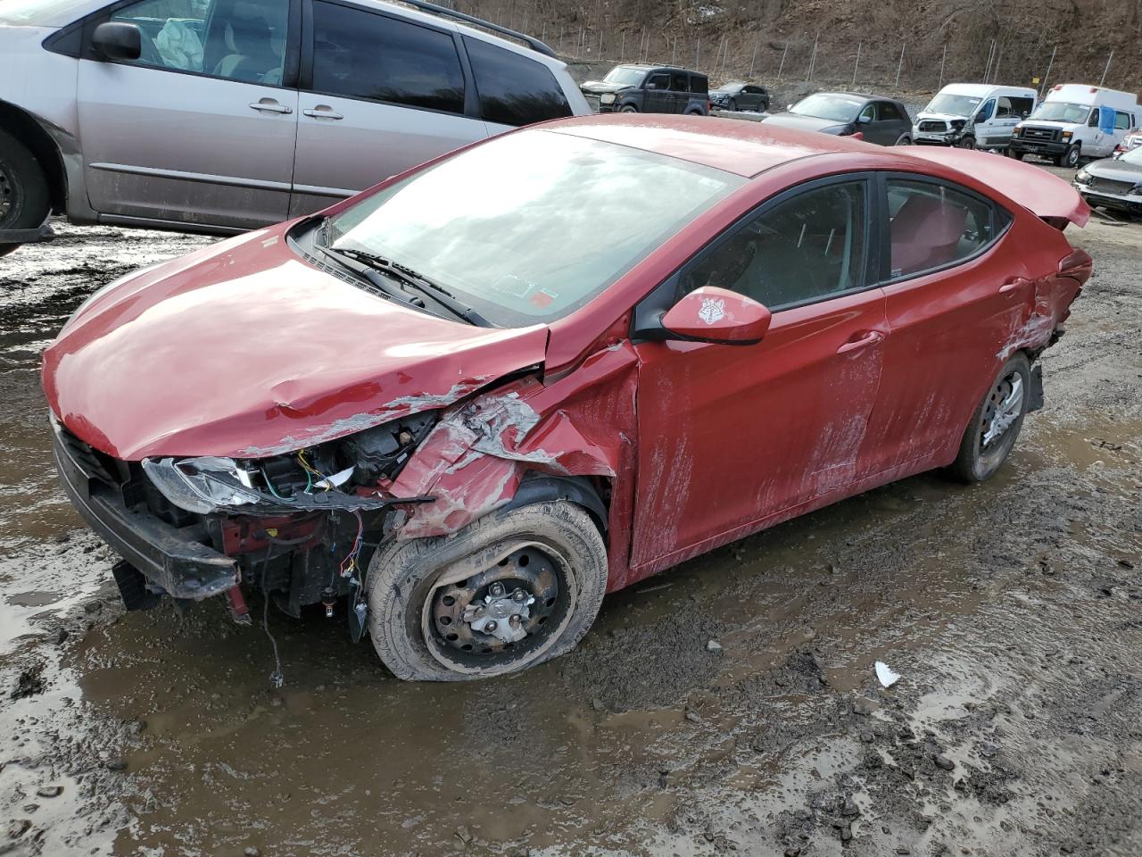 HYUNDAI ELANTRA 2016 kmhdh4ae4gu525637