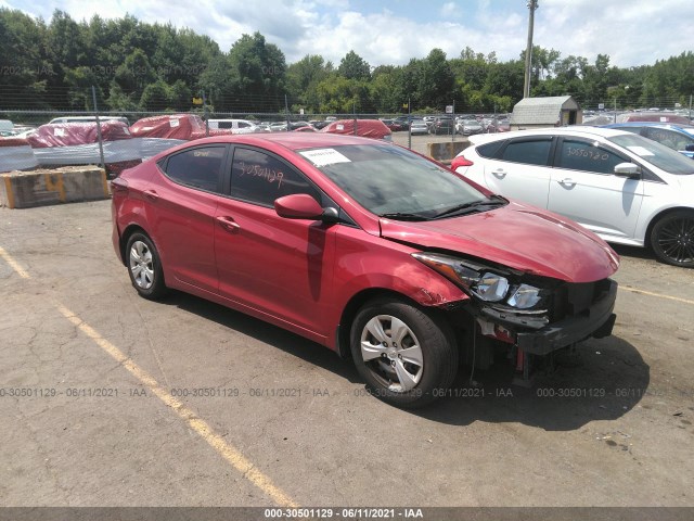 HYUNDAI ELANTRA 2016 kmhdh4ae4gu543054