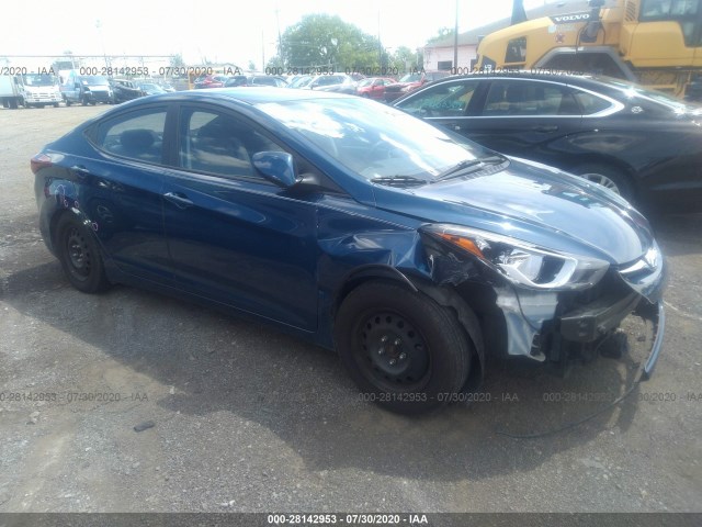 HYUNDAI ELANTRA 2016 kmhdh4ae4gu543524