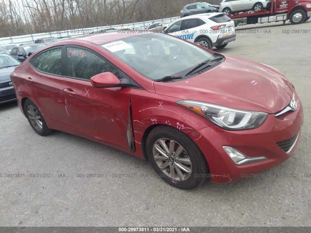 HYUNDAI ELANTRA 2016 kmhdh4ae4gu545032