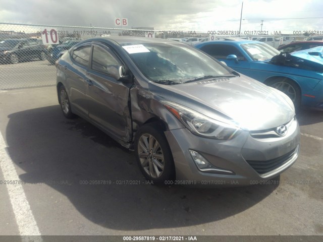 HYUNDAI ELANTRA 2016 kmhdh4ae4gu568732