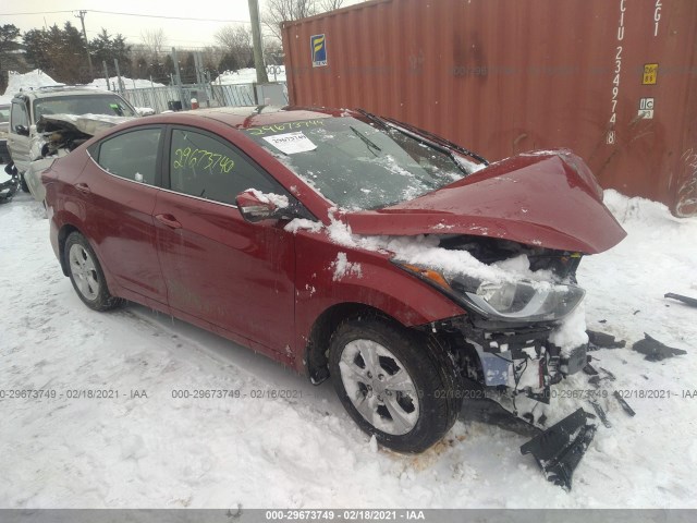 HYUNDAI ELANTRA 2016 kmhdh4ae4gu572568