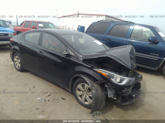 HYUNDAI ELANTRA 2016 kmhdh4ae4gu576054