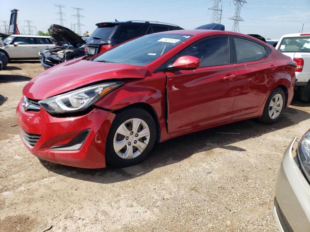 HYUNDAI ELANTRA SE 2016 kmhdh4ae4gu584106