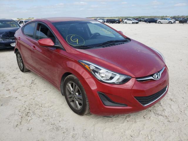 HYUNDAI ELANTRA SE 2016 kmhdh4ae4gu601003