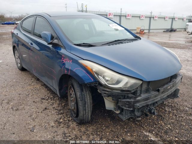 HYUNDAI ELANTRA 2016 kmhdh4ae4gu601311